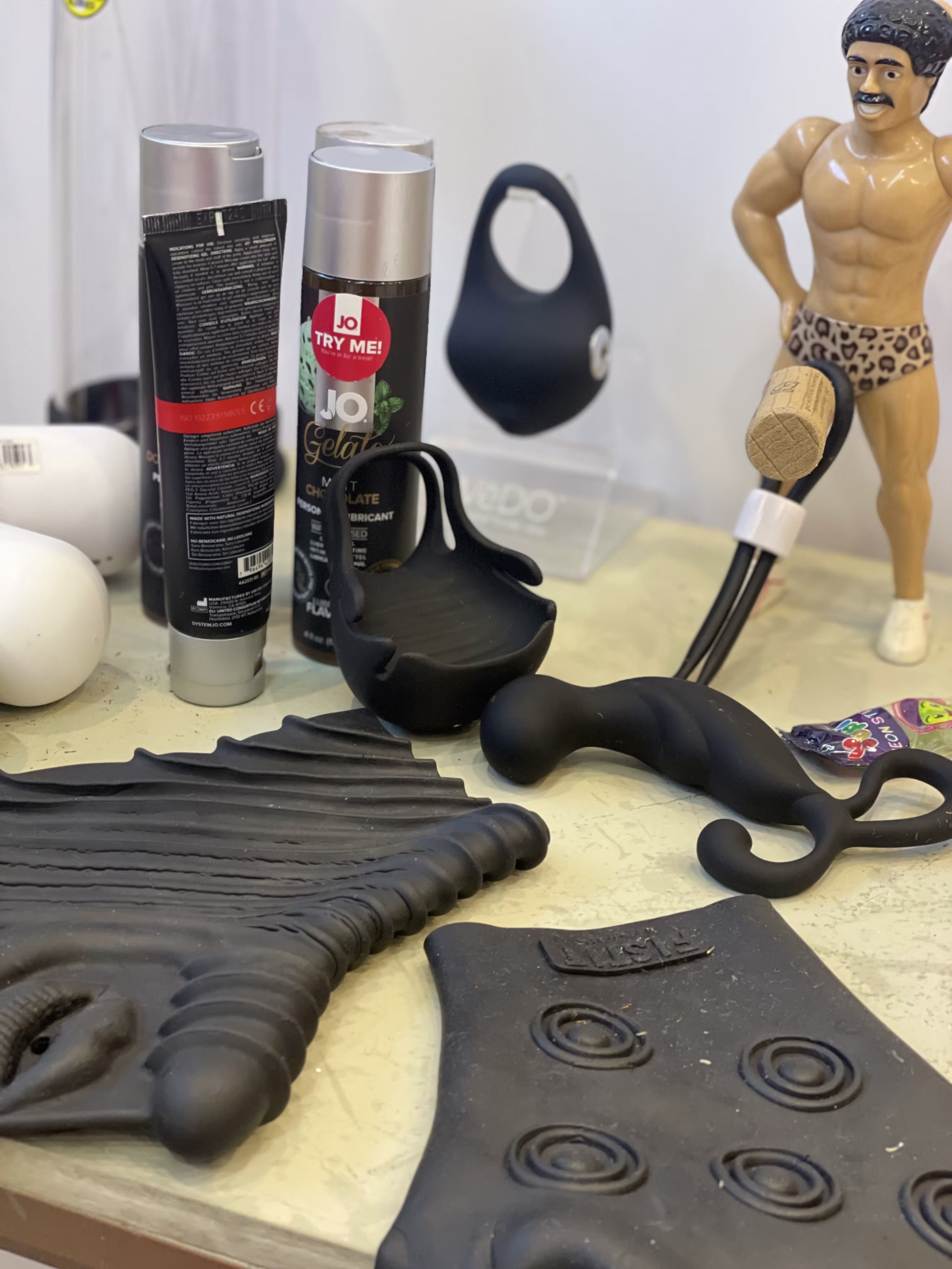 Display products at the Laciasmara booth during SIMNAS ASI 2023