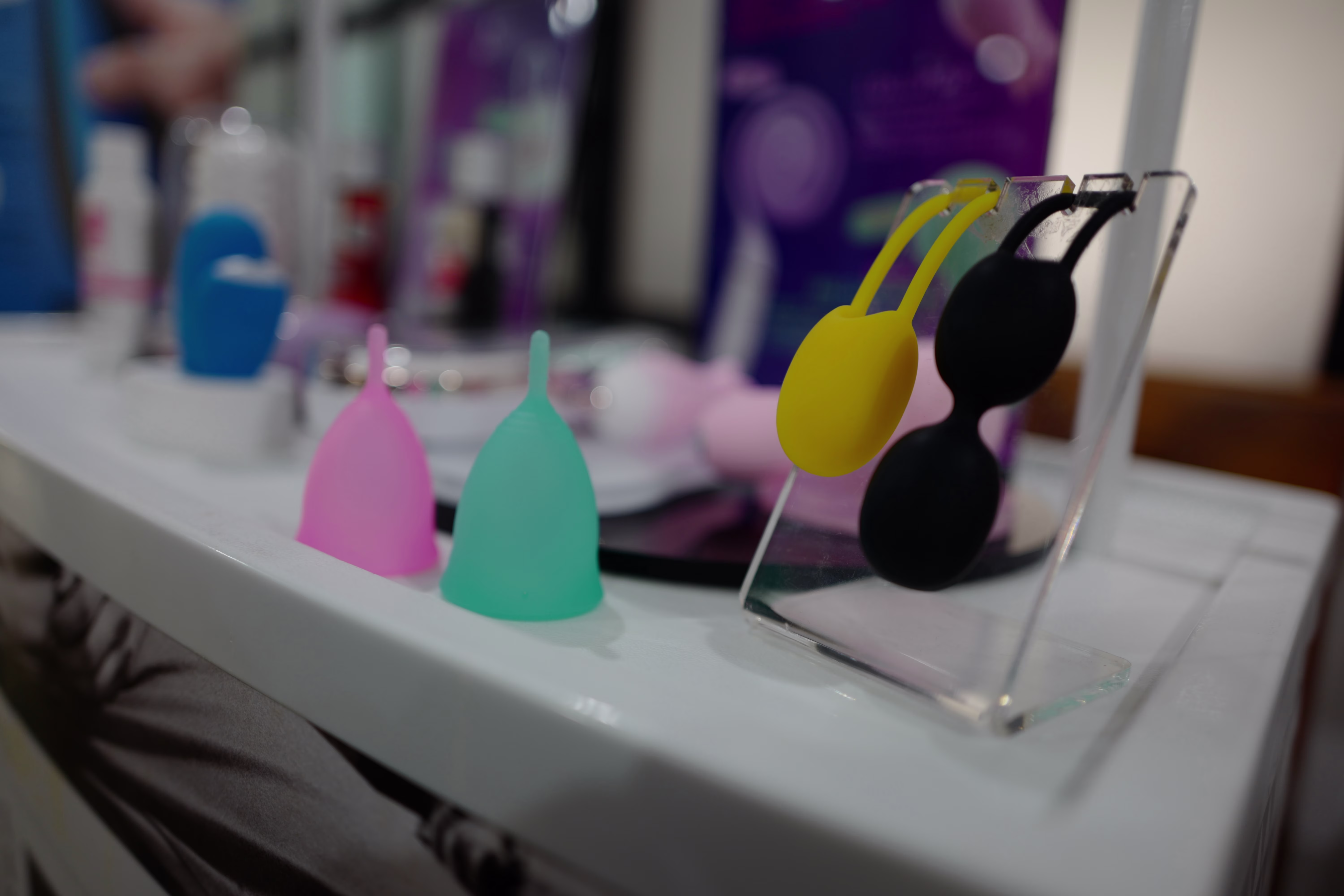 GCUP, Tickler and kgoal products displayed on table